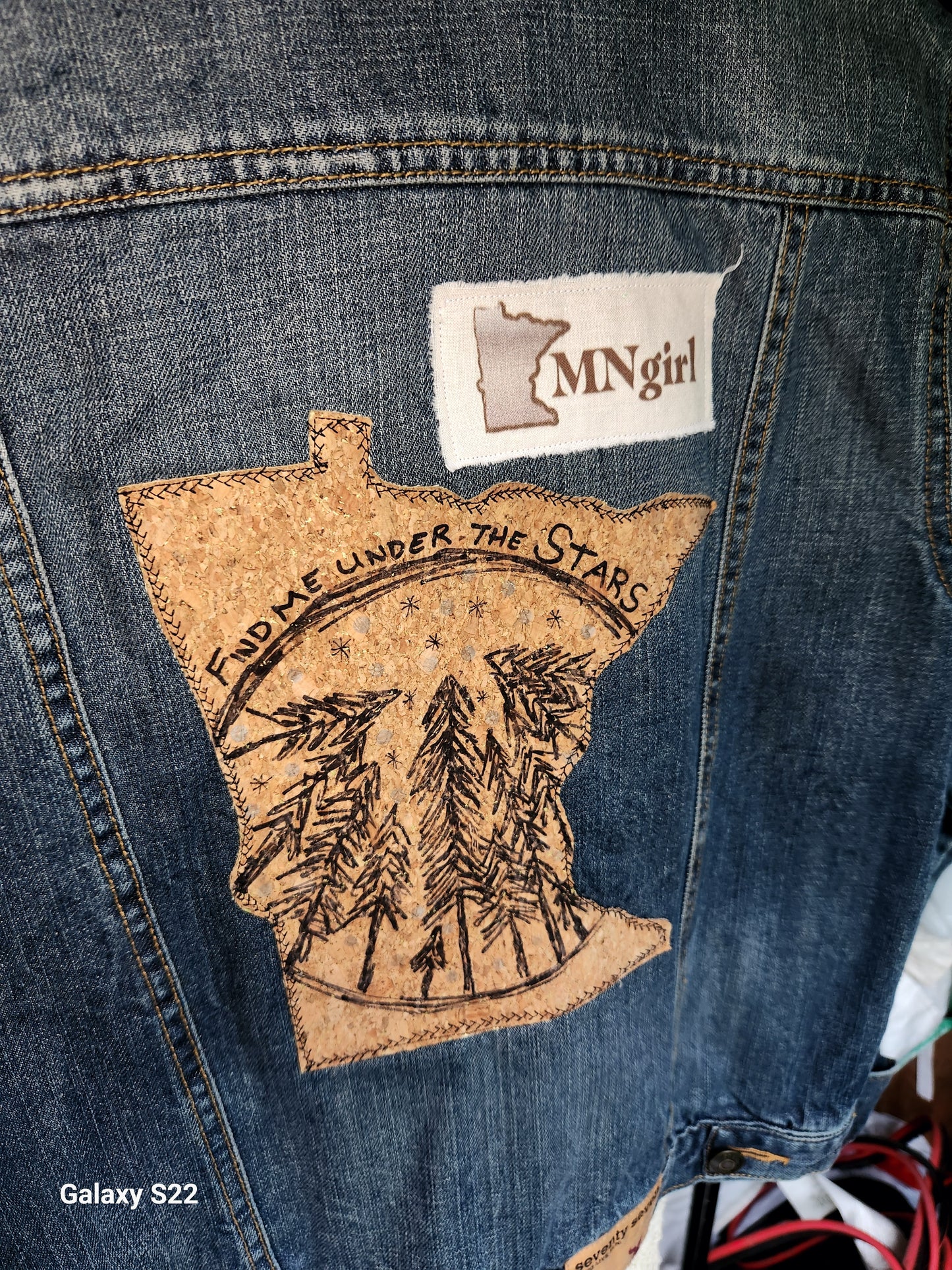 Jean jacket state of Minnesota
