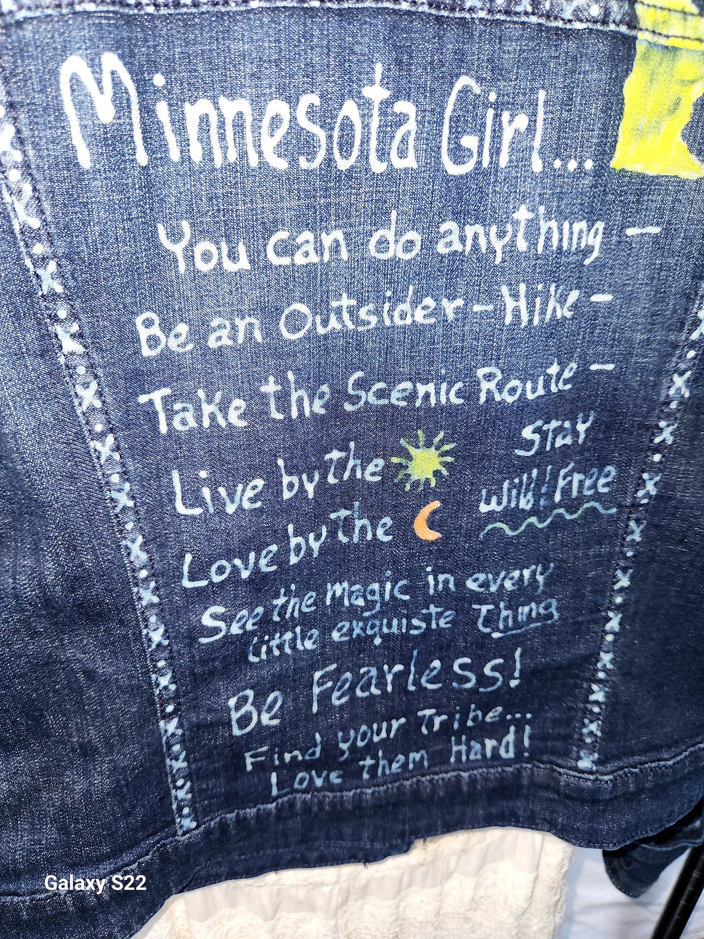 Minnesota Girl Jean jacket