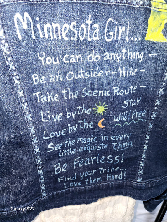 Minnesota Girl Jean jacket