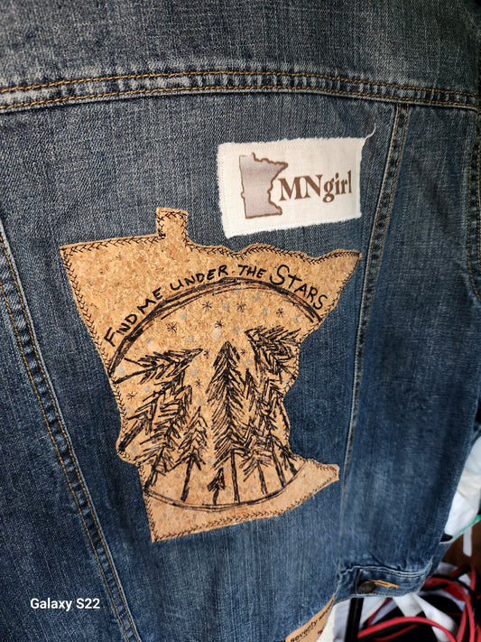 Jean jacket state of Minnesota